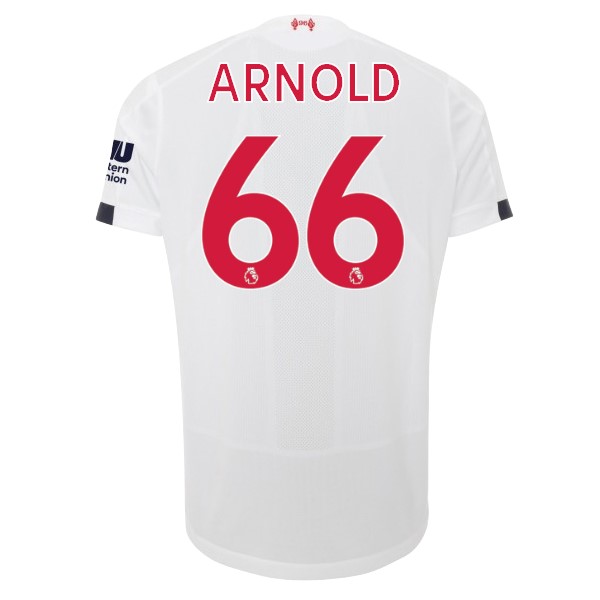 Camiseta Liverpool NO.66 Arnold 2ª 2019/20 Blanco